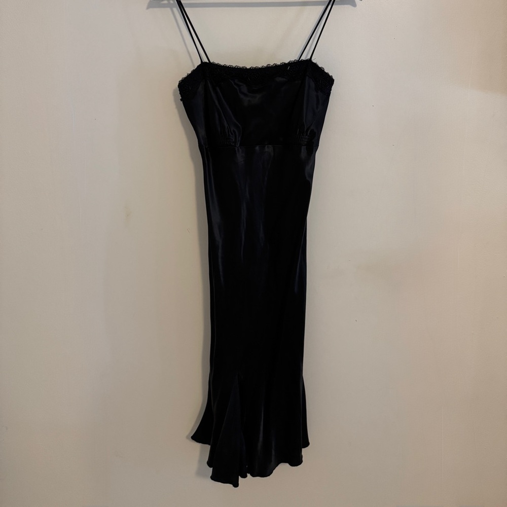 Wet Seal Black Midi Dress